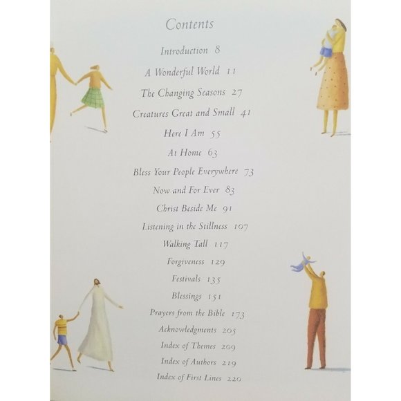 The Classic Treasury of Children's Prayers Hardcover Christian Faith Hope Love - Picture 8 of 11